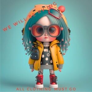 We will soon be RV’ers Full Time. All clothing items must go!